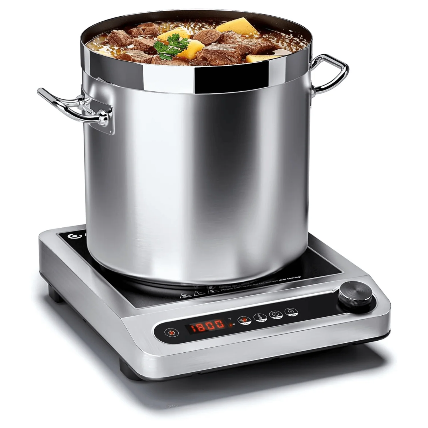 AMZCHEF Commercial Induction Cooktop 1800W Countertop HL-PC4 1