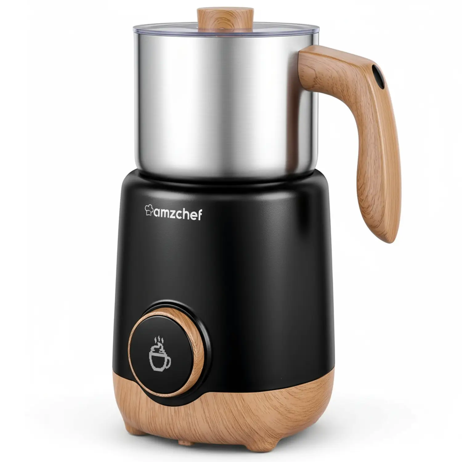 AMZCHEF 8-IN-1 Multifunctional Automatic Milk Frother Steamer 1