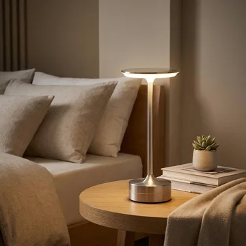 LED Desk Lamp with Touch Sensor - Contemporary Design