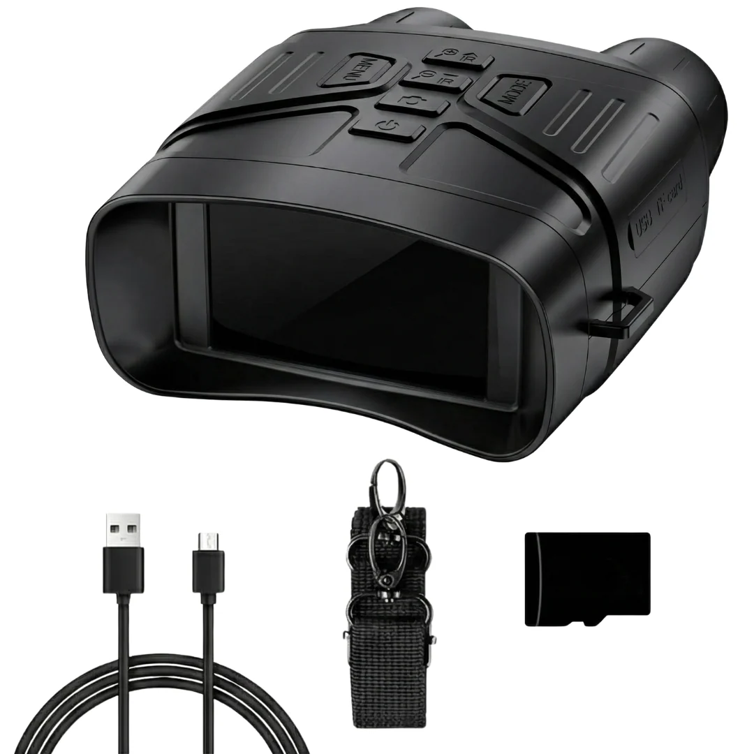 Digital Night Vision Goggles with 3-Inch Display and 5000mAh Battery