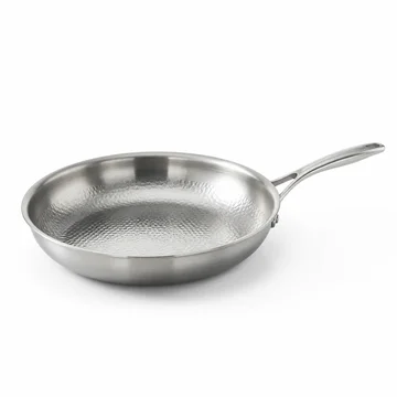 Frying Pan Hammered Titanium-Reinforced Induction & Oven Safe