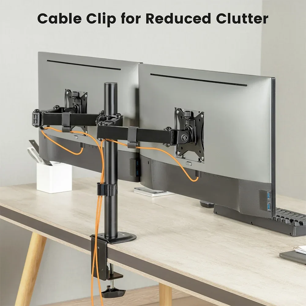 Dual Monitor Mounting Arm for Enhanced Workspace - Image 13