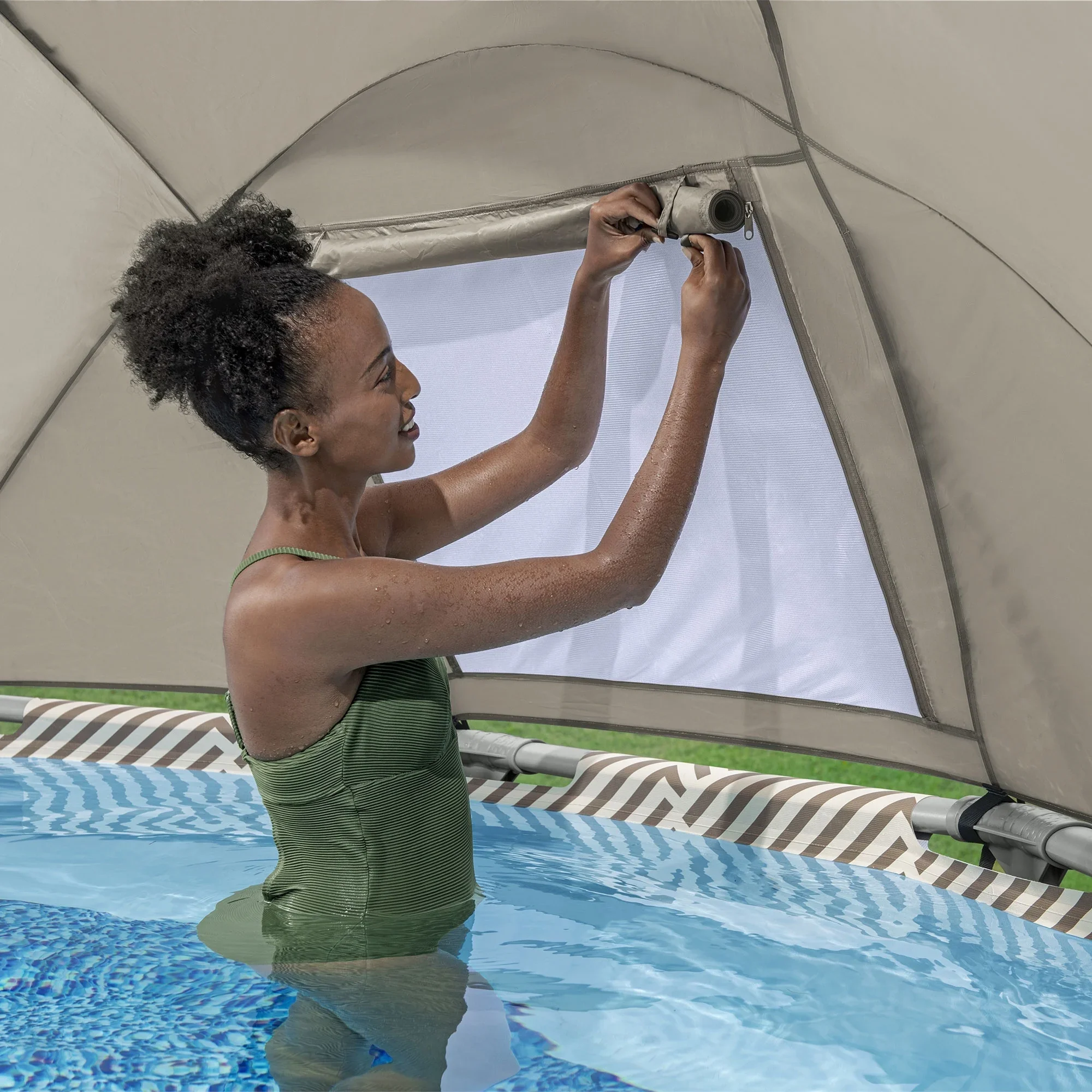 Bestway Steel Pro MAX 12' x 30" Above Ground Outdoor Swimming Pool Set - Image 27