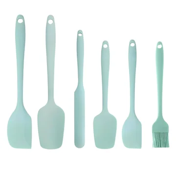 Spatula Set Silicone 6 Piece With Basting Brush