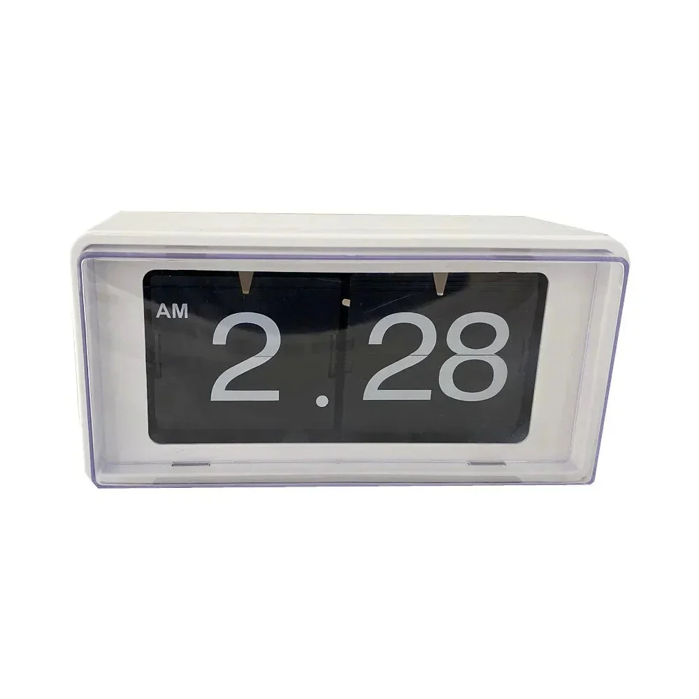 Classic Page Turning Clock with Automatic Time Update - Image 3