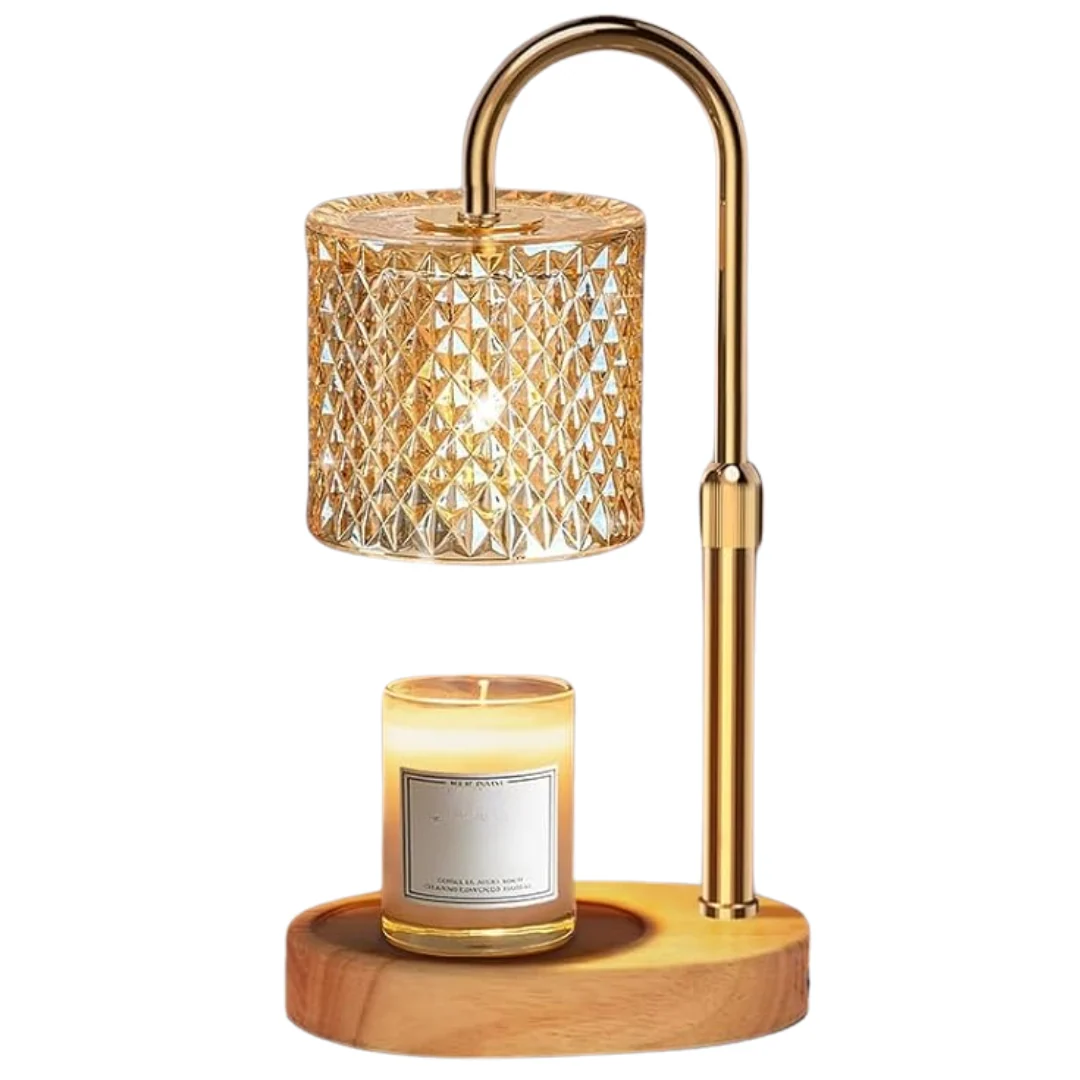 Candle Warmer Lamp with Adjustable Brightness and Timer Function - Image 2