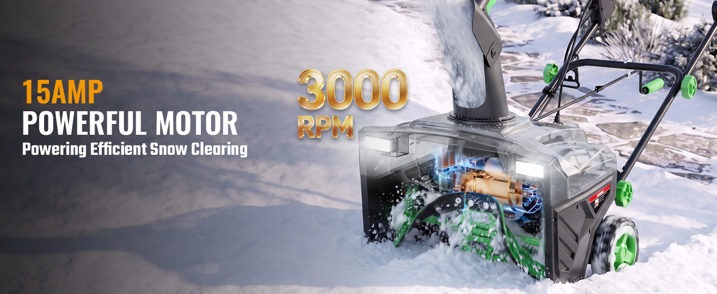 Corded Electric Snow Blower