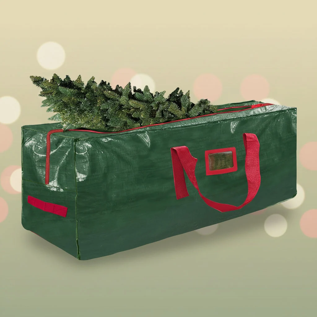 Durable Waterproof Organizer for Holiday Tree Storage - Image 2